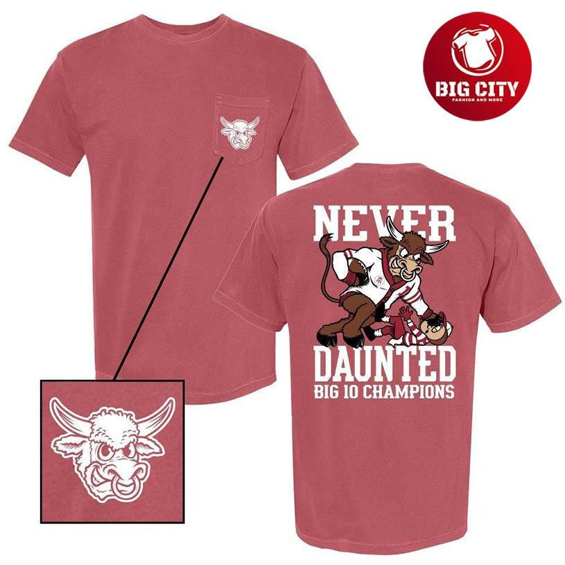 Never Daunted 2025 Two Sided Shirt Unisex T-shirt, Sweatshirt, Hoodie, Long Sleeve Tee - T-Shirt, Sweatshirt, Hoodie