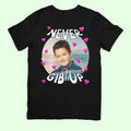Never Gib Up Funny Cute Meme Gen Z Menswear Top T-Shirts, Hoodie, Sweatshirt - T-Shirt, Sweatshirt, Hoodie