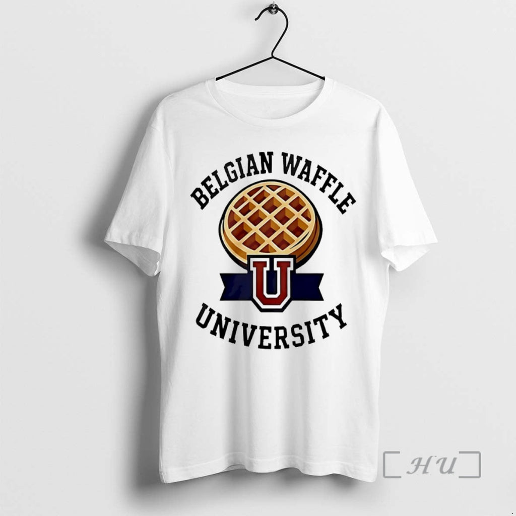 New Belgian Waffle University Logo Circle T-Shirts, Hoodie, Sweatshirt - T-Shirt, Sweatshirt, Hoodie