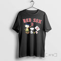 New Boston Red Sox X Peanuts Flag 2 Sided T-Shirts, Hoodie, Sweatshirt - T-Shirt, Sweatshirt, Hoodie