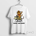 New Cat Riding Opossum Rootin Tootin Circle T-Shirts, Hoodie, Sweatshirt - T-Shirt, Sweatshirt, Hoodie