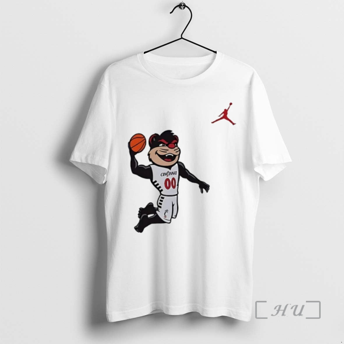New Cincinnati Bearcats Mascot Playing Basketball Circle T-Shirts, Hoodie, Sweatshirt - T-Shirt, Sweatshirt, Hoodie
