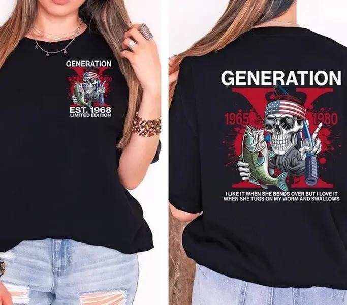 New Customize Gen X Fishing Raised Hose Water Inspired Funny Saying Sarcasm Quotes Badass Generation FAFOT T-Shirts, Hoodie, Sweatshirt - T-Shirt, Sweatshirt, Hoodie