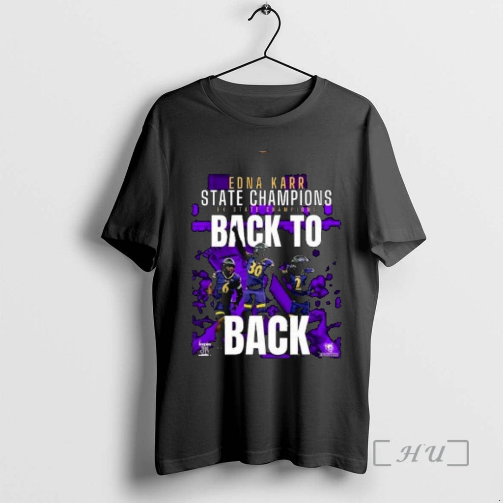 New Edna Karr Cougars Louisiana State Champions 8x State Champions Back Back Circle Black T-Shirts, Hoodie, Sweatshirt - T-Shirt, Sweatshirt, Hoodie