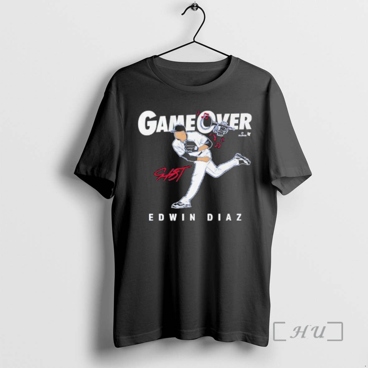 New Edwin Diaz Game Over Los Angeles Signature T-Shirts, Hoodie, Sweatshirt - T-Shirt, Sweatshirt, Hoodie