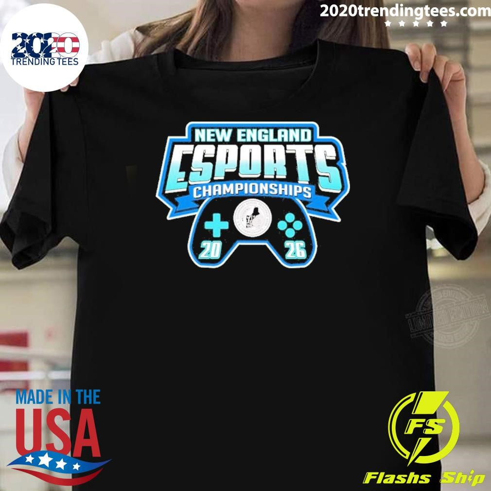 New England Esports Championships 2026 Shirt Unisex T-shirt, Sweatshirt, Hoodie, Long Sleeve Tee - T-Shirt, Sweatshirt, Hoodie