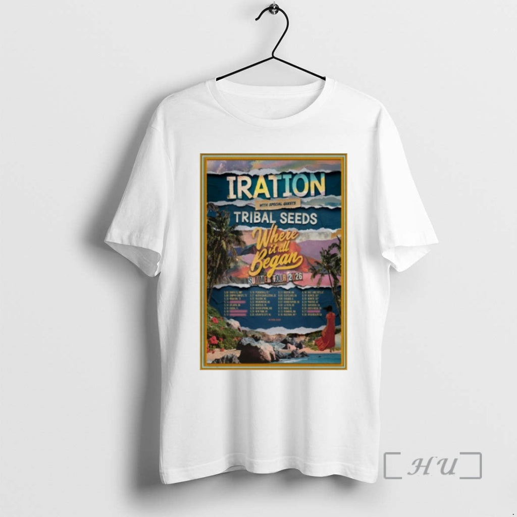 New Iration Guests Tribal Seeds Where All Began Summer Tour 2026 T-Shirts, Hoodie, Sweatshirt - T-Shirt, Sweatshirt, Hoodie