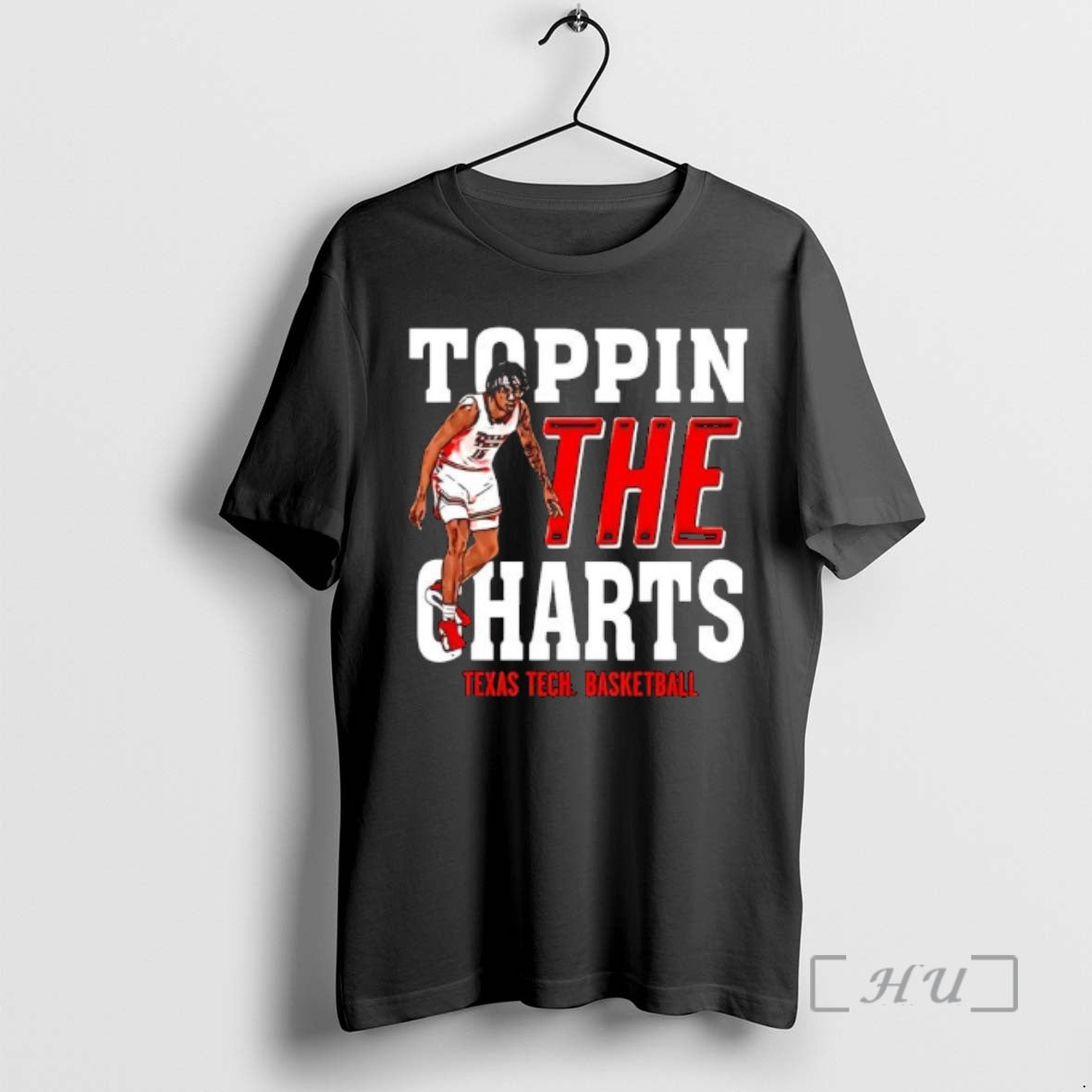 New Jt Toppin Texas Tech Red Raiders Basketball Toppin Charts Player T-Shirts, Hoodie, Sweatshirt - T-Shirt, Sweatshirt, Hoodie