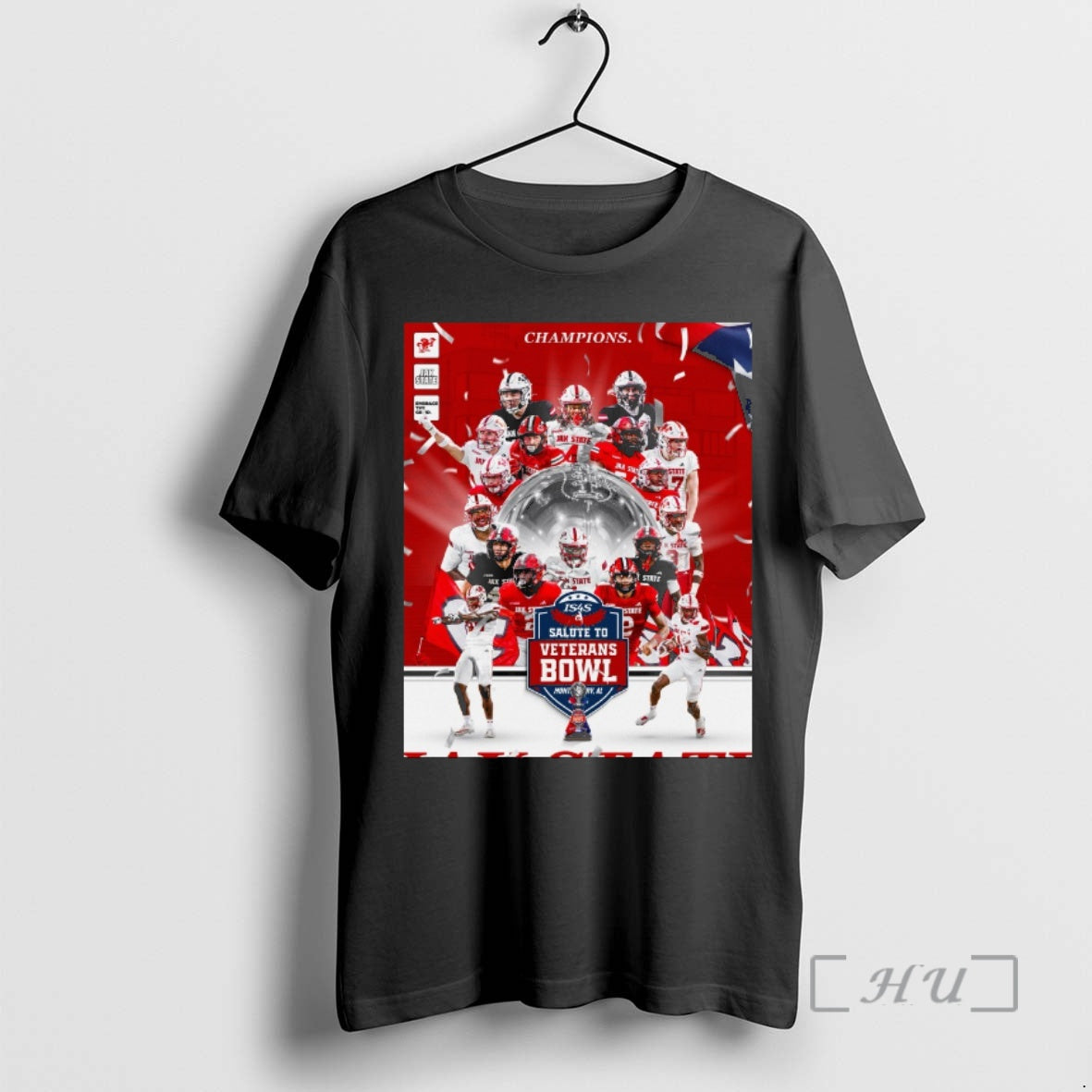 New Jacksonville State Gamecocks Football Champions Is4s Salute Veterans Bowl Montgomery Al T-Shirts, Hoodie, Sweatshirt - T-Shirt, Sweatshirt, Hoodie