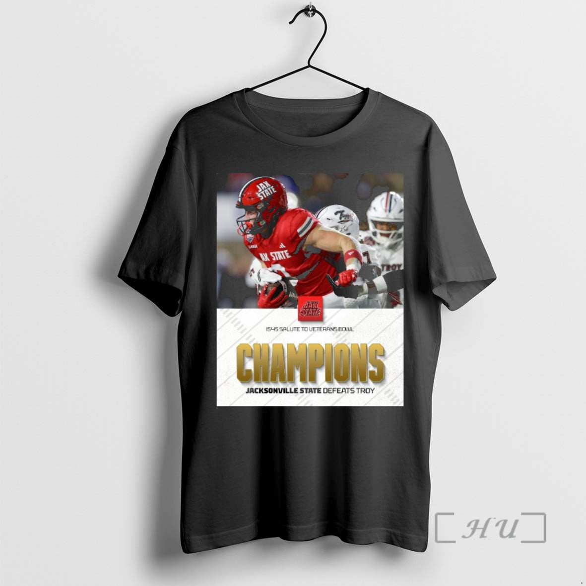 New Jacksonville State Defeats Troy Is4s Salute Veterans Bowl Champions T-Shirts, Hoodie, Sweatshirt - T-Shirt, Sweatshirt, Hoodie