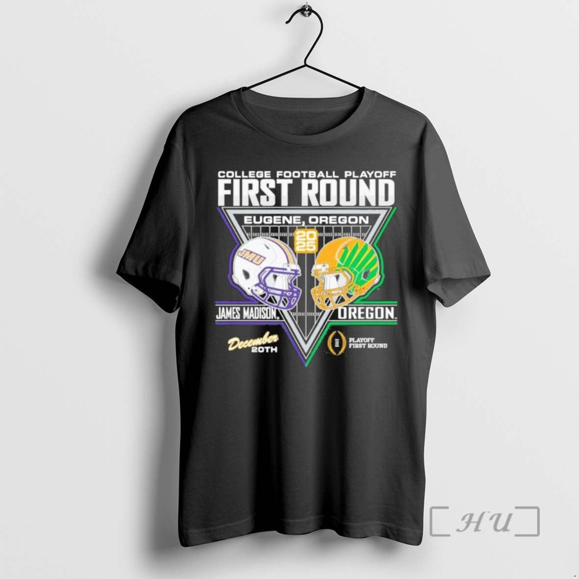 New James Madison Dukes Football 2025 College Football Playoffs 1st Round Match Up Dec 20 T-Shirts, Hoodie, Sweatshirt - T-Shirt, Sweatshirt, Hoodie