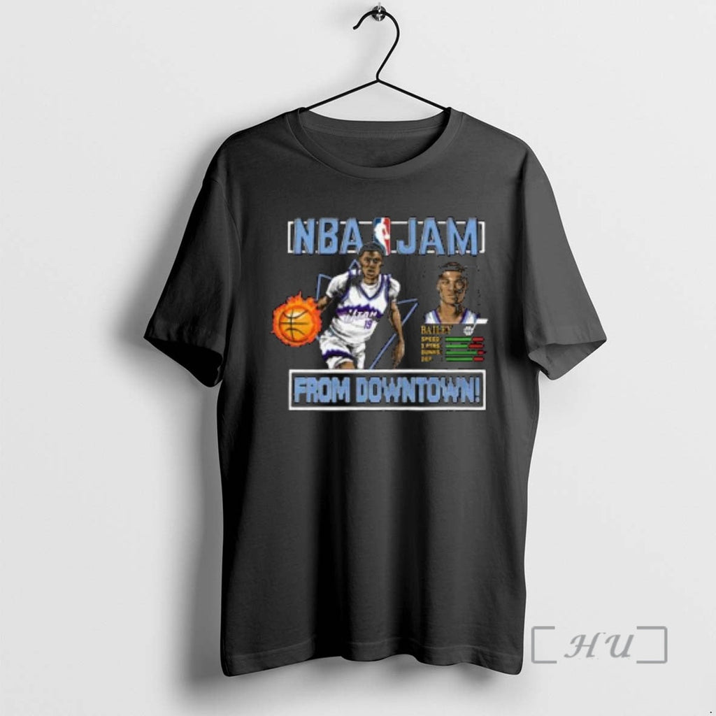 New Jazz Ace Bailey Nba Jam Downtown Circle Black T-Shirts, Hoodie, Sweatshirt - T-Shirt, Sweatshirt, Hoodie