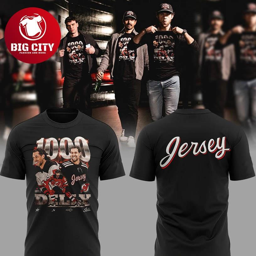New Jersey Devils Brenden Dillon Representing 1000 DILLYYYY Two Sided Shirt Unisex T-shirt, Sweatshirt, Hoodie, Long Sleeve Tee - T-Shirt, Sweatshirt, Hoodie