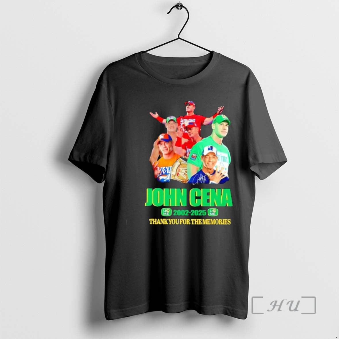 New John Cena 2002 2025 Thnak You Memories T-Shirts, Hoodie, Sweatshirt - T-Shirt, Sweatshirt, Hoodie