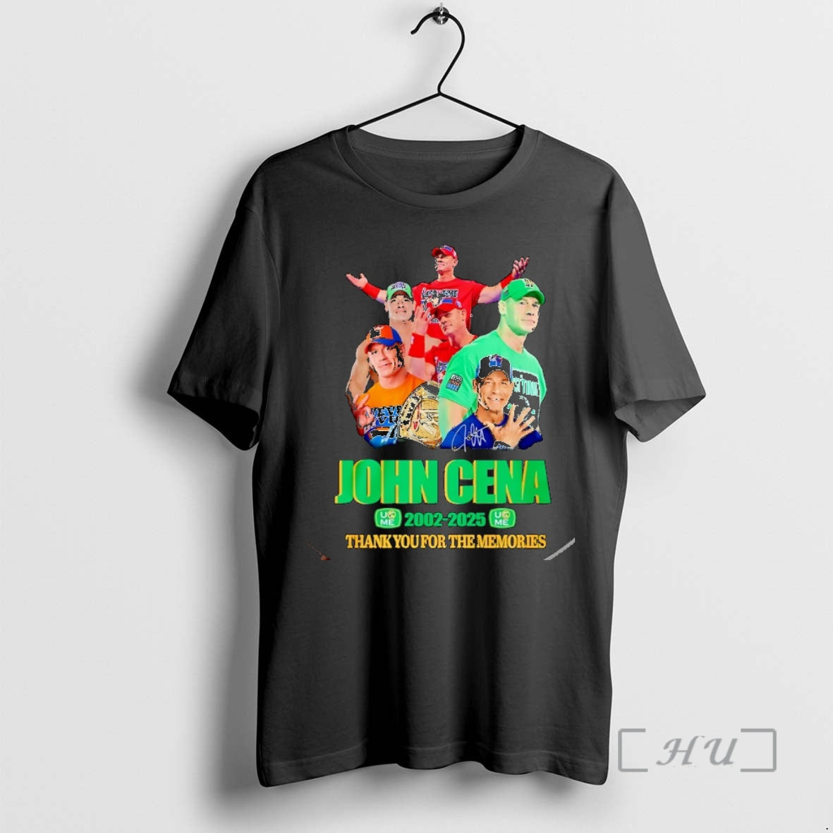 New John Cena 23 Years 2002 2025 Thank You Memories Signature T-Shirts, Hoodie, Sweatshirt - T-Shirt, Sweatshirt, Hoodie