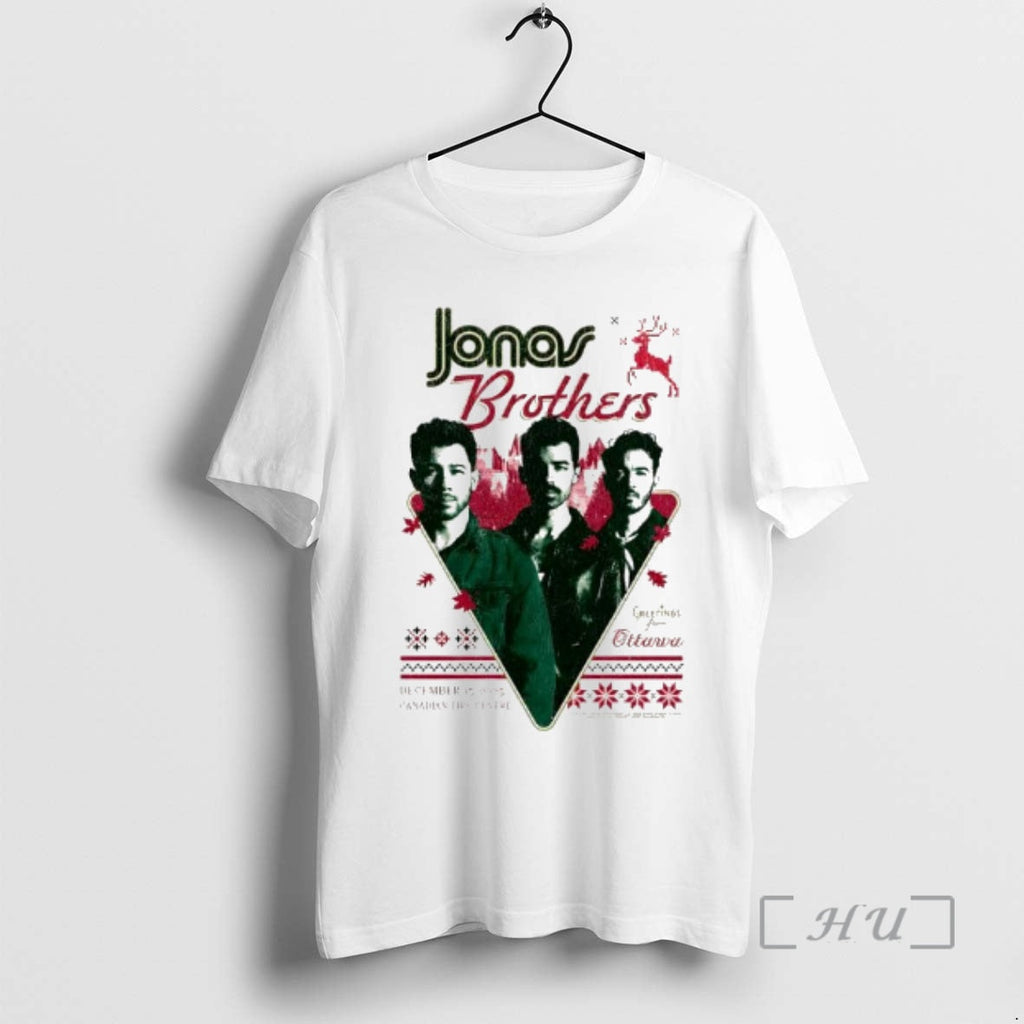 New Jonas Brothers Greetings Ottarva December 15th 2025 Canadian Tire Centre T-Shirts, Hoodie, Sweatshirt - T-Shirt, Sweatshirt, Hoodie