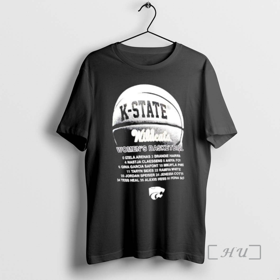 New K State Wildcats Basketball Players Listed Name T-Shirts, Hoodie, Sweatshirt - T-Shirt, Sweatshirt, Hoodie