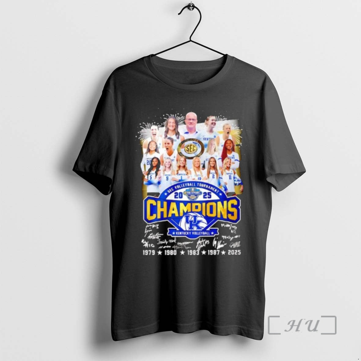 New Kentucky Wildcats Sec Volleyball Tournament 2025 Champions Signatures Seasons T-Shirts, Hoodie, Sweatshirt - T-Shirt, Sweatshirt, Hoodie