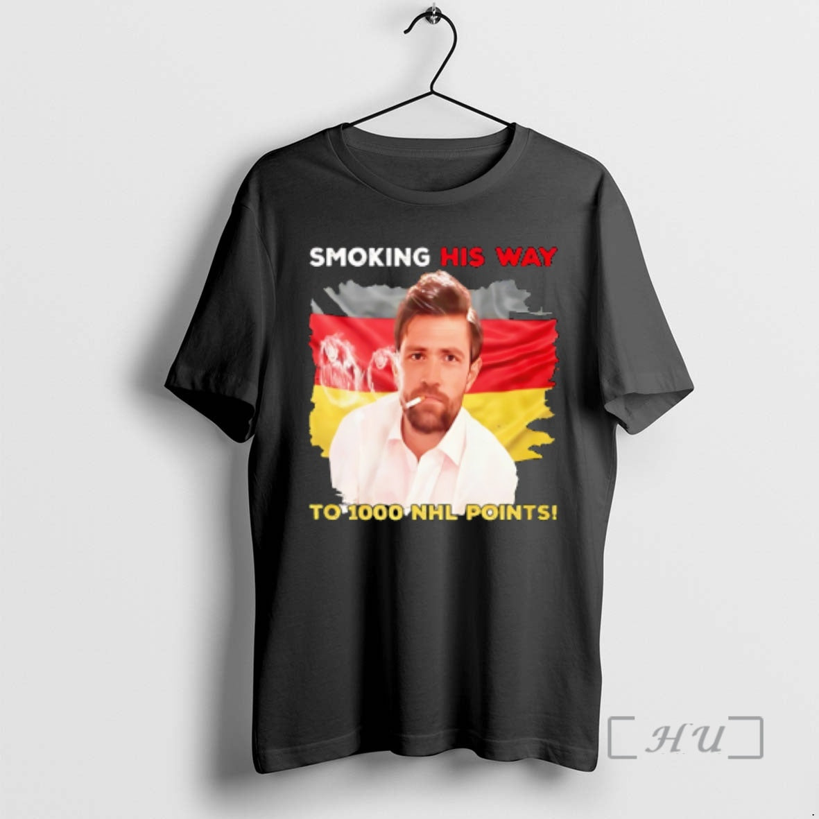 New Leon Draisaitl Smocking His Way 1000 Points T-Shirts, Hoodie, Sweatshirt - T-Shirt, Sweatshirt, Hoodie