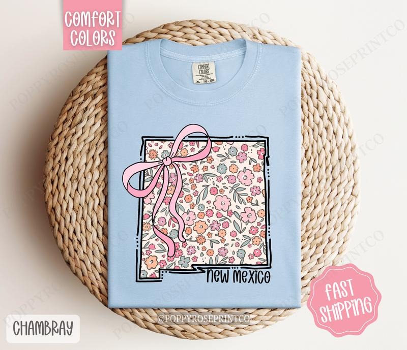 New Mexico Comfort Colors State Cute New Mexico Shirt New Mexico New Mexico Shirt T-Shirts, Hoodie, Sweatshirt - T-Shirt, Sweatshirt, Hoodie