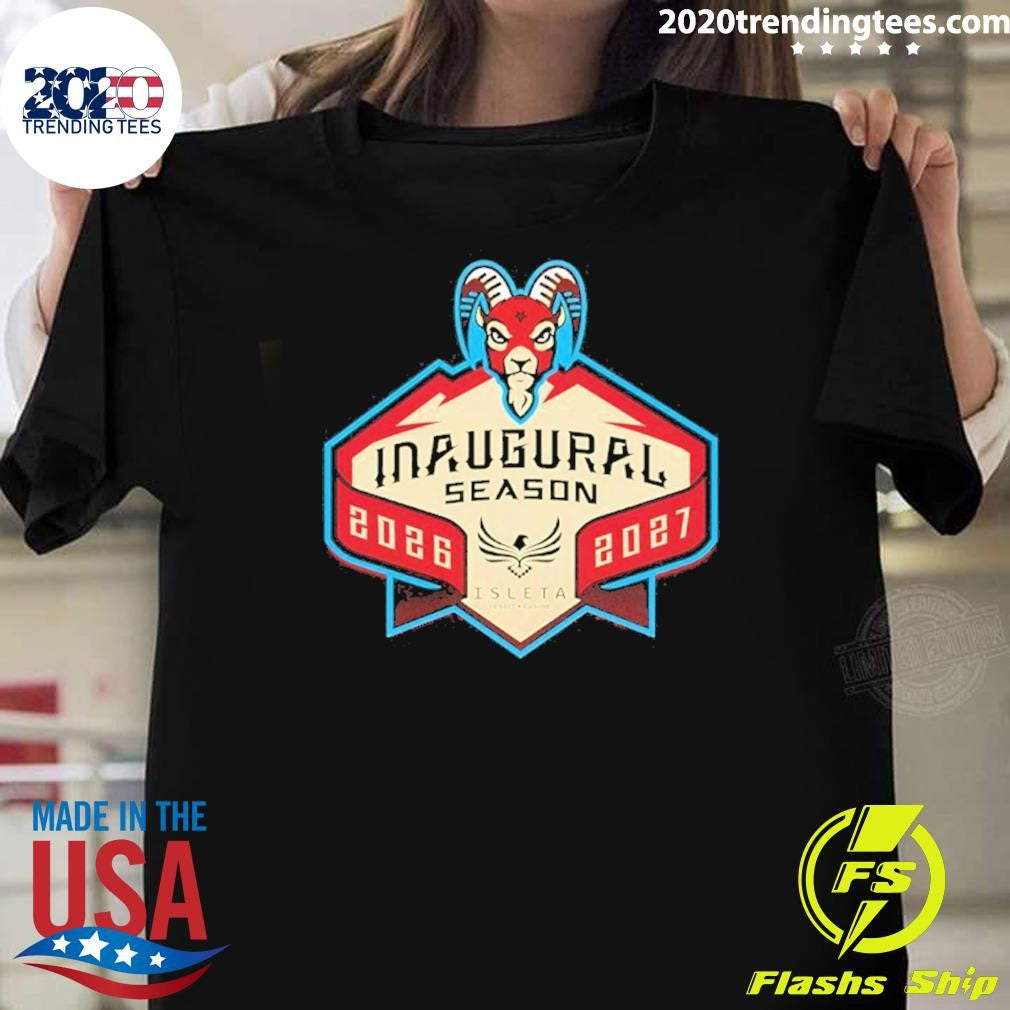 New Mexico Goatheads Inaugural Season 2026 2027 Shirt Unisex T-shirt, Sweatshirt, Hoodie, Long Sleeve Tee - T-Shirt, Sweatshirt, Hoodie