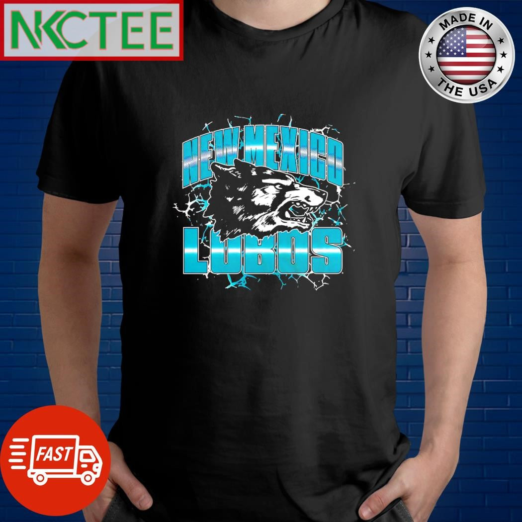 New Mexico Lobos thunder retro shirt Unisex T-shirt, Sweatshirt, Hoodie, Long Sleeve Tee - T-Shirt, Sweatshirt, Hoodie