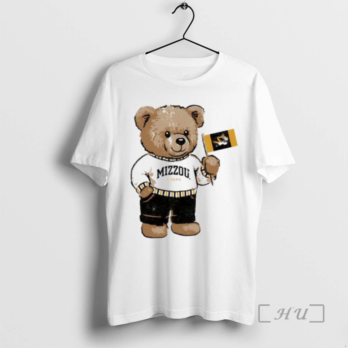 New Mizzou Tigers Teddy Bear Flag Butter T-Shirts, Hoodie, Sweatshirt - T-Shirt, Sweatshirt, Hoodie
