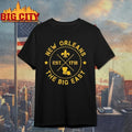 New Orleans The big easy EST 1718 shirt Unisex T-shirt, Sweatshirt, Hoodie, Long Sleeve Tee - T-Shirt, Sweatshirt, Hoodie