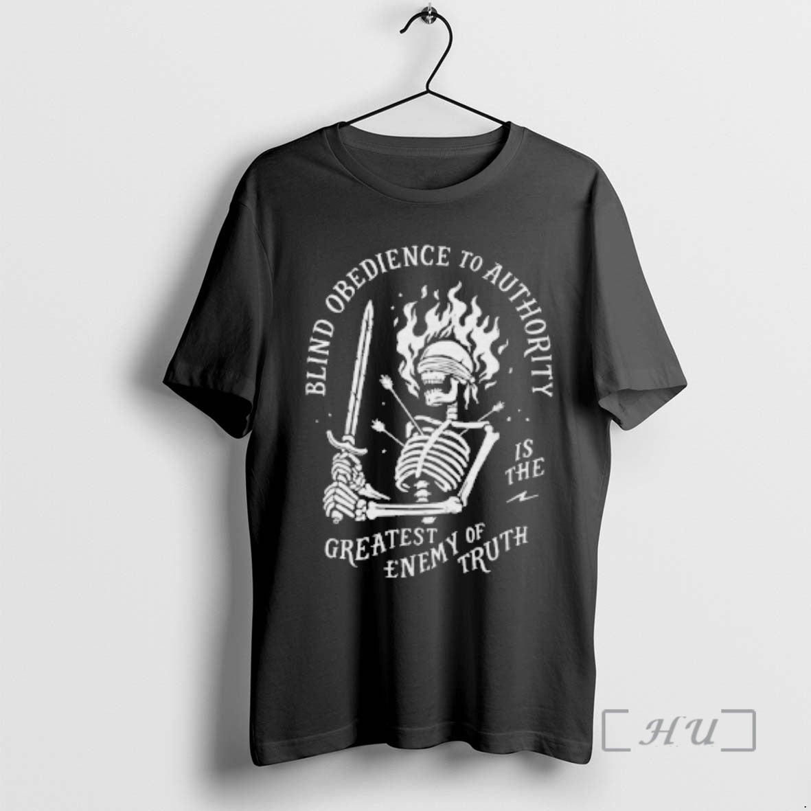 New Skeleton Blind Obedience Authority Is Greatest Enemy Truth T-Shirts, Hoodie, Sweatshirt - T-Shirt, Sweatshirt, Hoodie