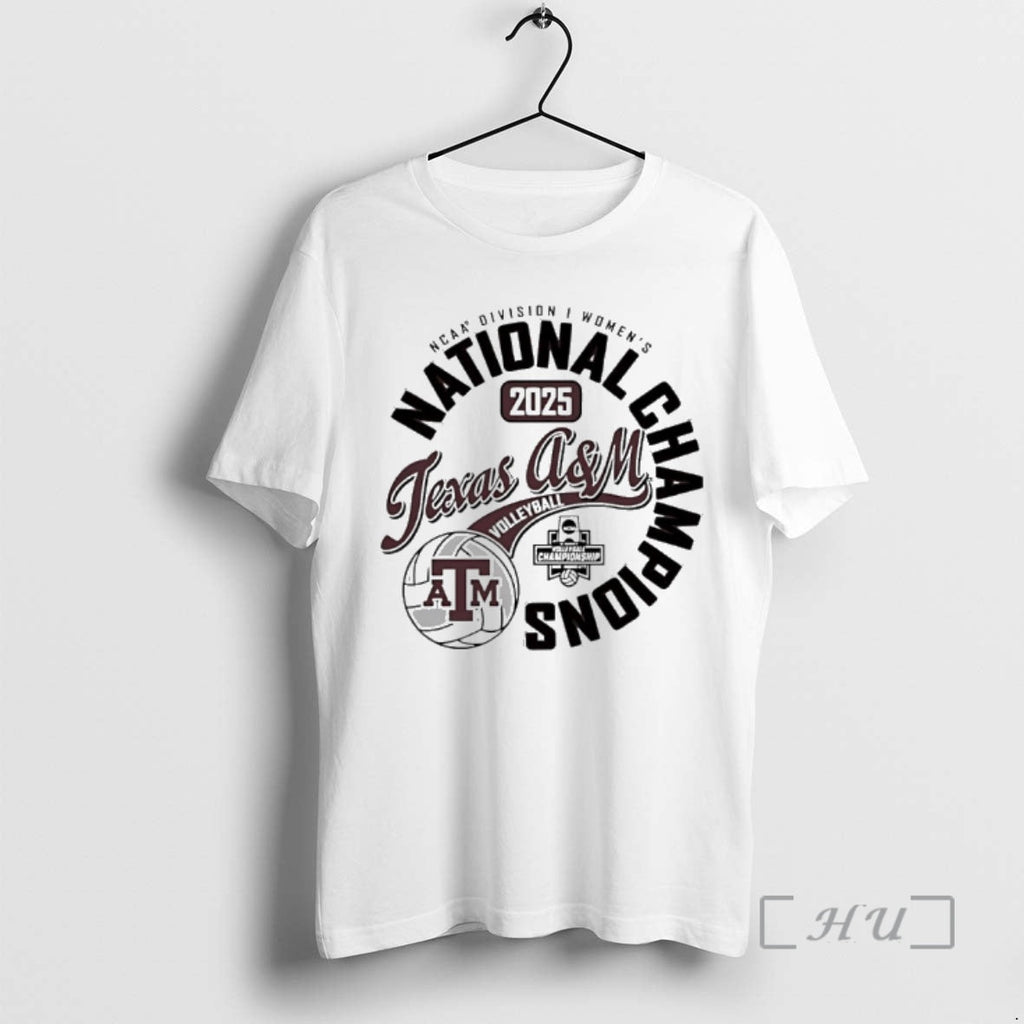 New Texas Am Aggies 2025 Ncaa Division I Volleyball National Champions T-Shirts, Hoodie, Sweatshirt - T-Shirt, Sweatshirt, Hoodie