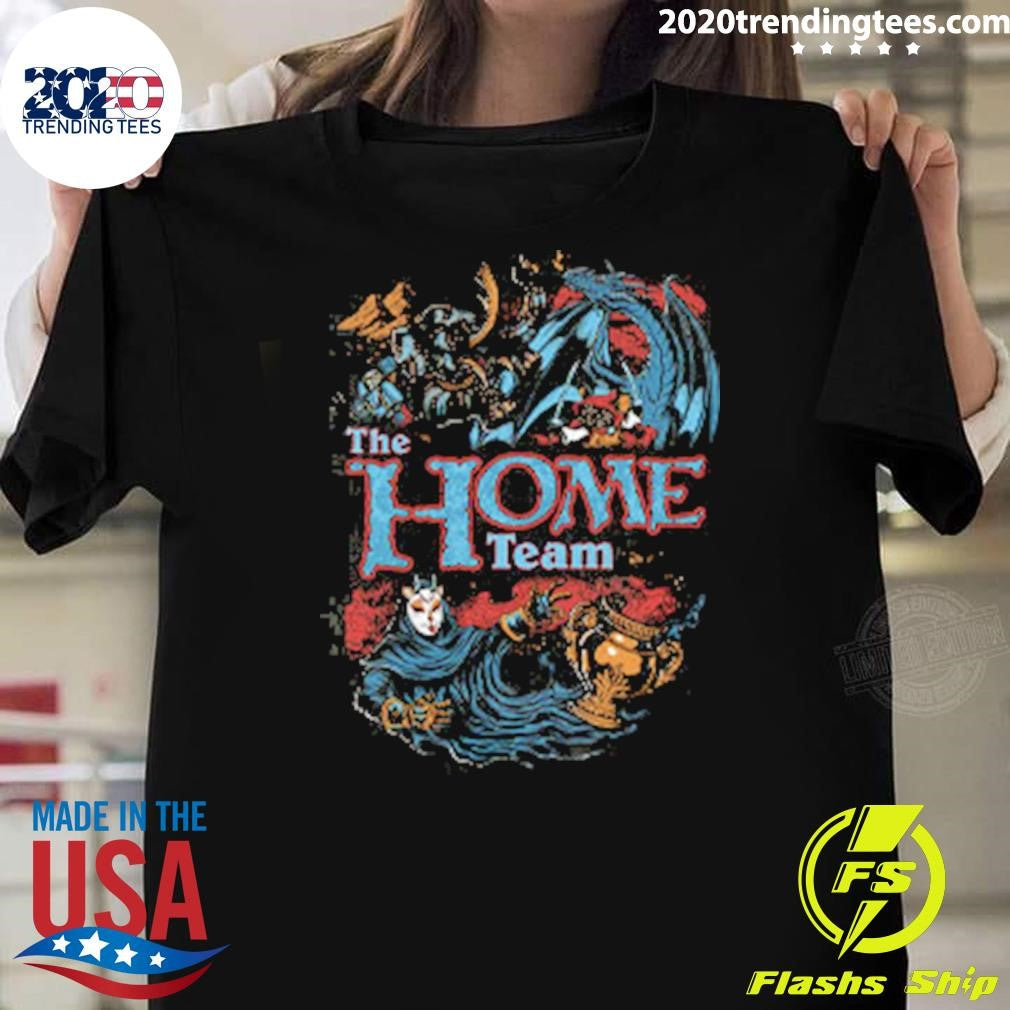 New The Home Team Merch Shirt Unisex T-shirt, Sweatshirt, Hoodie, Long Sleeve Tee - T-Shirt, Sweatshirt, Hoodie