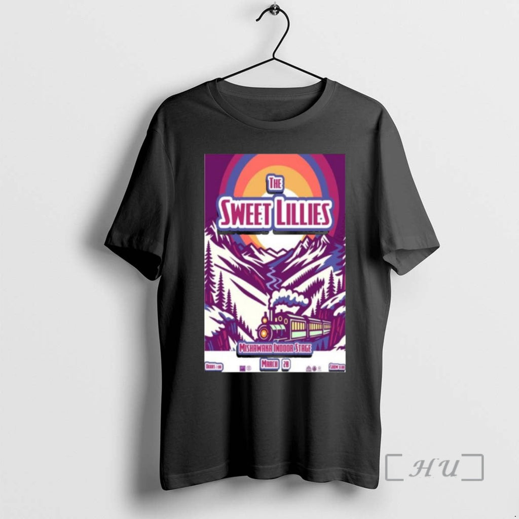 New Sweet Lillies Mishawaka Indoor Stage March 28 2026 Concert T-Shirts, Hoodie, Sweatshirt - T-Shirt, Sweatshirt, Hoodie