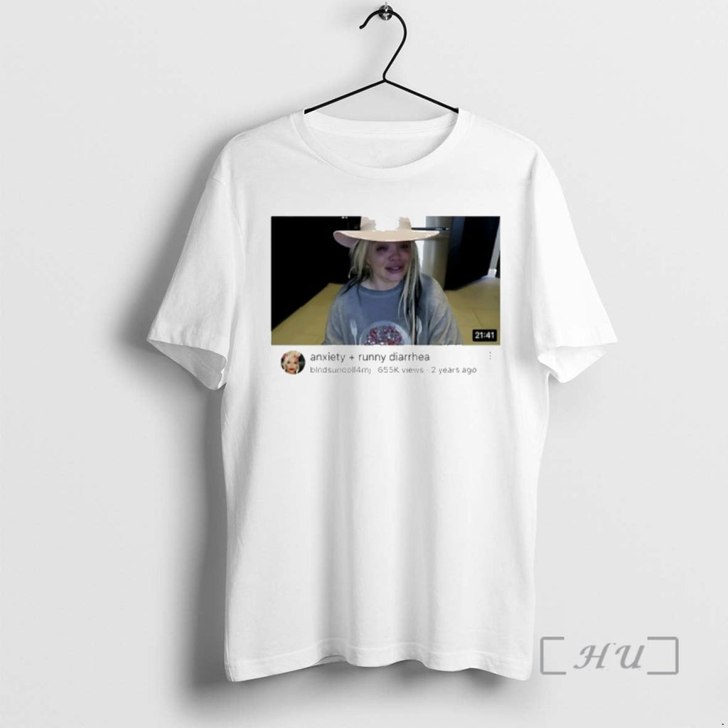 New Trisha Anxiety Runny Diarrhea T-Shirts, Hoodie, Sweatshirt - T-Shirt, Sweatshirt, Hoodie