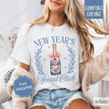 New Years Shirt Comfort Colors 2025 NYE Happy New Year T-Shirts, Hoodie, Sweatshirt - T-Shirt, Sweatshirt, Hoodie