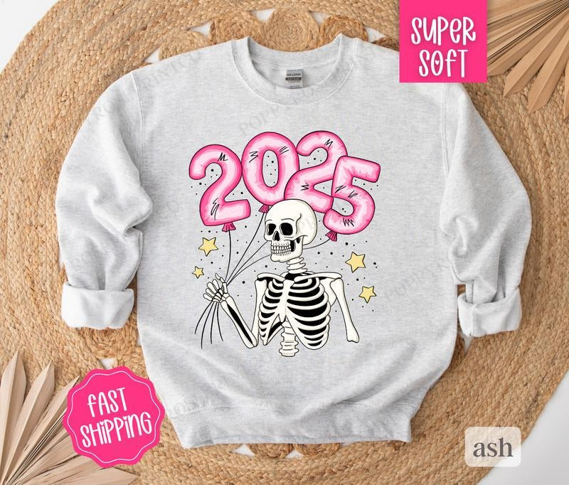 New Years NYE 2025 Happy New Year T-Shirts, Hoodie, Sweatshirt - T-Shirt, Sweatshirt, Hoodie