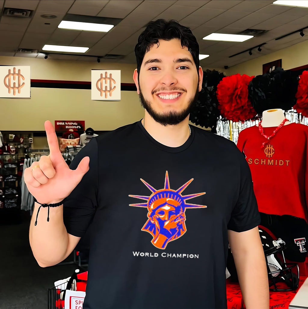 New York Basketball World Champions Statue Of Liberty Champs shirt Unisex T-shirt, Sweatshirt, Hoodie, Long Sleeve Tee - T-Shirt, Sweatshirt, Hoodie