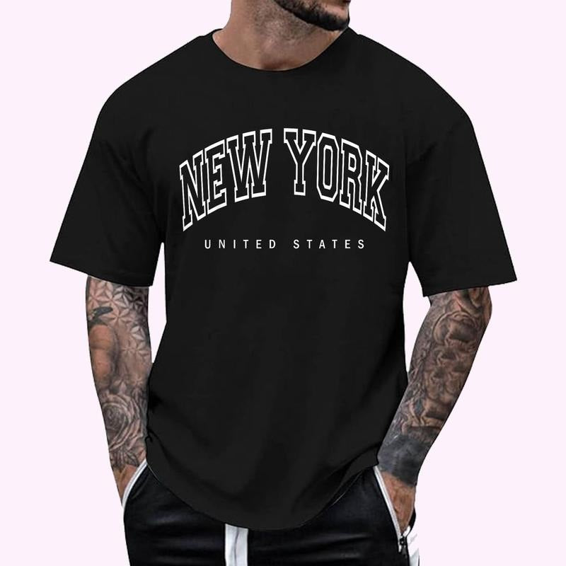 New York City United States Throwback Classic Cotton 100% Top Menswear T-Shirts, Hoodie, Sweatshirt - T-Shirt, Sweatshirt, Hoodie