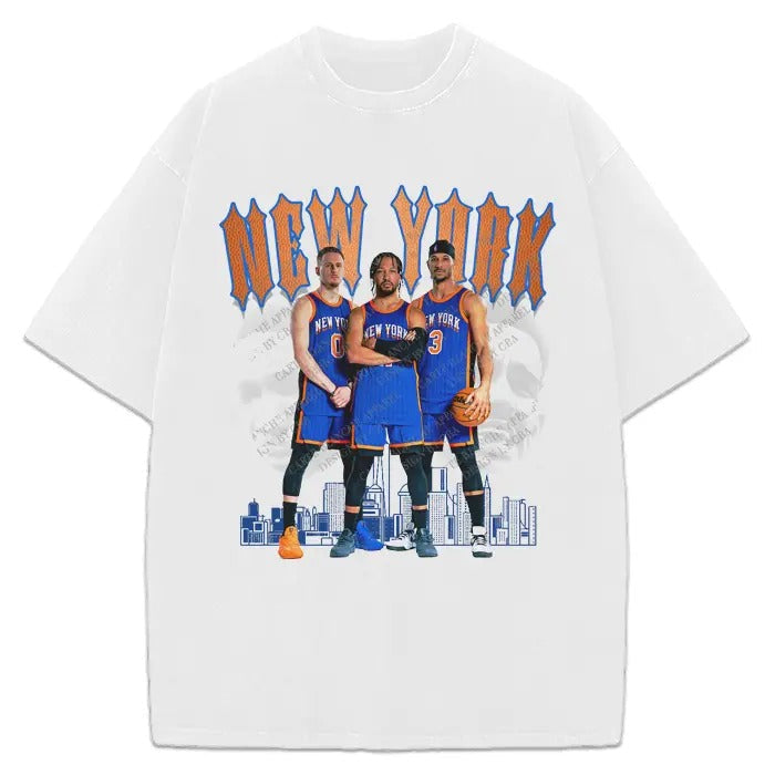 New York Jalen Brunson Josh Hart Donte DiVincenzo Crying Embiid Trae Young Custom Cotton T-Shirts, Hoodie, Sweatshirt - T-Shirt, Sweatshirt, Hoodie