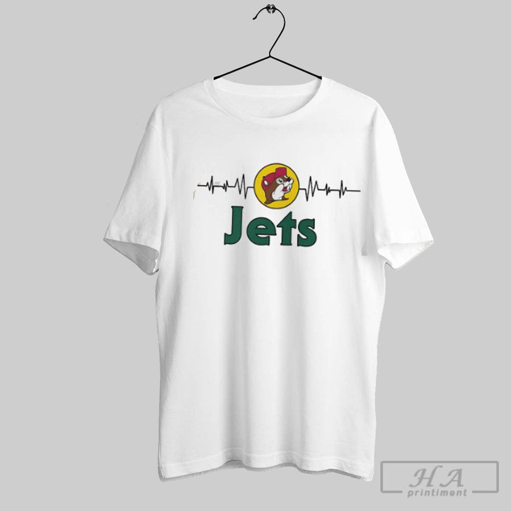 New York Jets Buc Ees Beavers Jets 2 Sides Unisex T-shirt, Sweatshirt, Hoodie, Long Sleeve Tee - T-Shirt, Sweatshirt, Hoodie