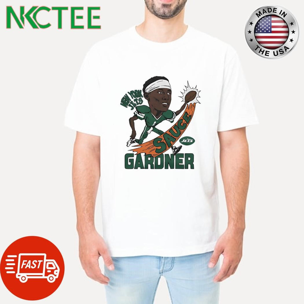 New York Jets Sauce Gardner catch ball shirt Unisex T-shirt, Sweatshirt, Hoodie, Long Sleeve Tee - T-Shirt, Sweatshirt, Hoodie