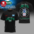 New York Jets United States Postal Service 250th Anniversary Two Sided Shirt Unisex T-shirt, Sweatshirt, Hoodie, Long Sleeve Tee - T-Shirt, Sweatshirt, Hoodie