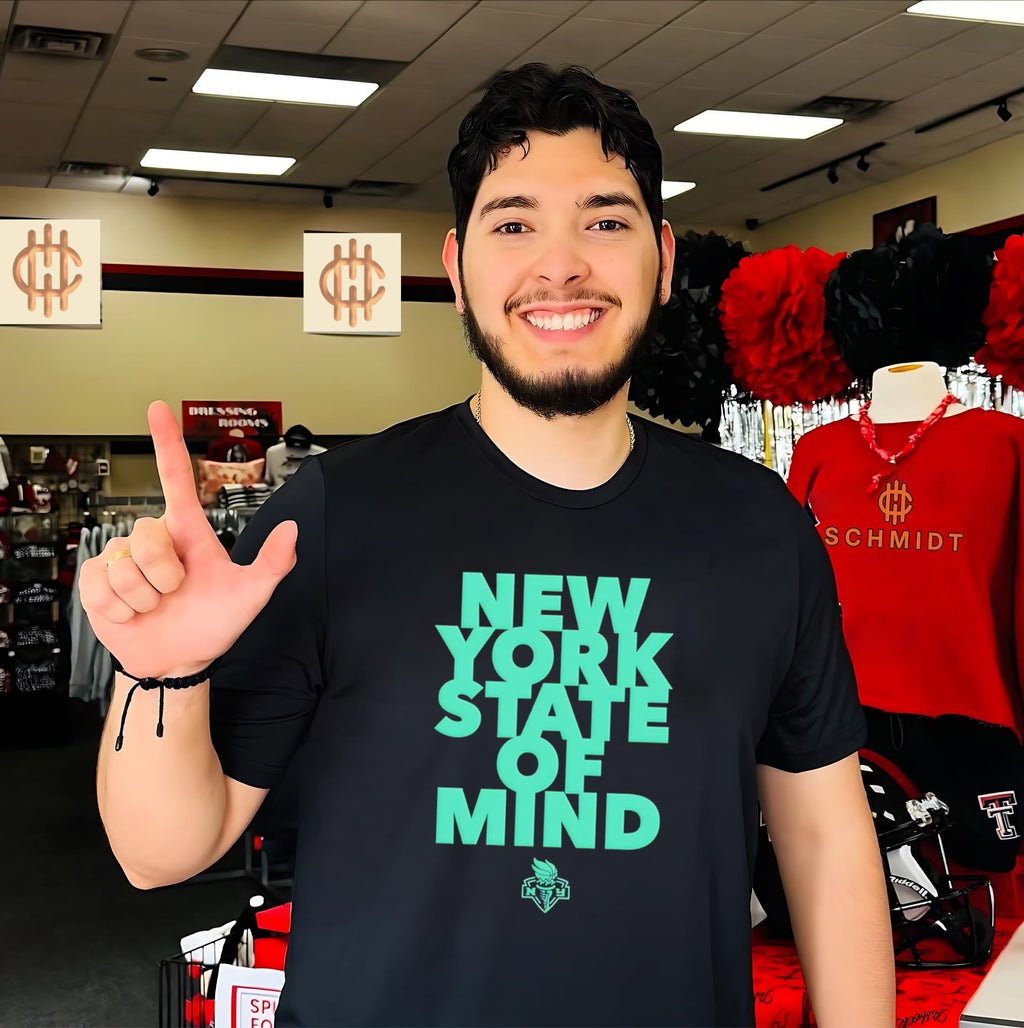 New York Liberty New York State of Mind shirt Unisex T-shirt, Sweatshirt, Hoodie, Long Sleeve Tee - T-Shirt, Sweatshirt, Hoodie