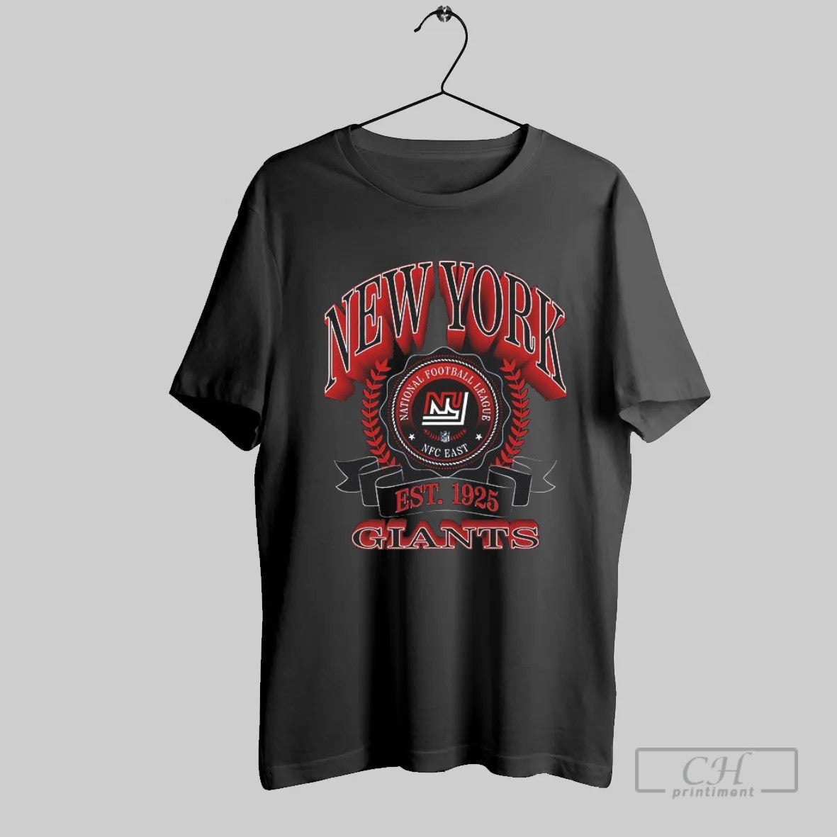 New York National Football League Nfc East Est 1925 Giants T Shirt Unisex T-shirt, Sweatshirt, Hoodie, Long Sleeve Tee - T-Shirt, Sweatshirt, Hoodie