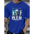 New York City Print Tree Shirt Casual Short Sleeve Summer Made USA T-Shirts, Hoodie, Sweatshirt - T-Shirt, Sweatshirt, Hoodie