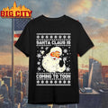 Newcastle Santa Claus is coming to Toon ugly Christmas shirt Unisex T-shirt, Sweatshirt, Hoodie, Long Sleeve Tee - T-Shirt, Sweatshirt, Hoodie