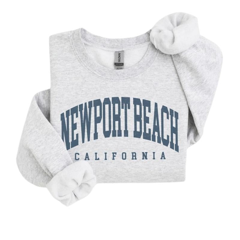 Newport Beach City California Shirt Vintage Varsity Travel Destination T-Shirts, Hoodie, Sweatshirt - T-Shirt, Sweatshirt, Hoodie