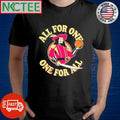 Nice All for one one for all pirate basketball shirt Unisex T-shirt, Sweatshirt, Hoodie, Long Sleeve Tee - T-Shirt, Sweatshirt, Hoodie