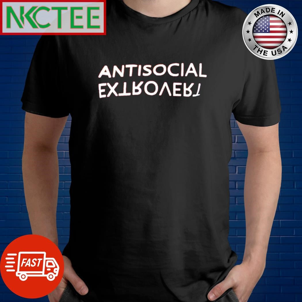 Nice Antisocial rusia text shirt Unisex T-shirt, Sweatshirt, Hoodie, Long Sleeve Tee - T-Shirt, Sweatshirt, Hoodie