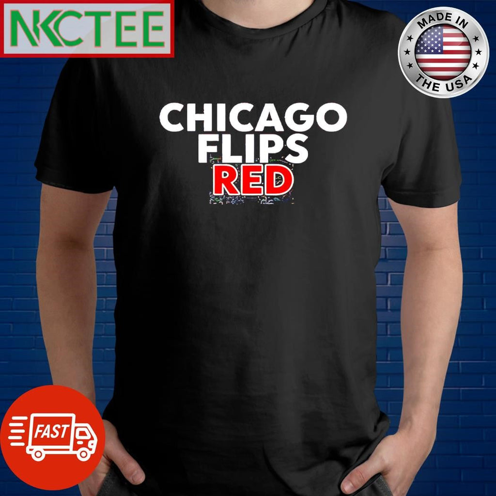Nice Chicago Flips Red text shirt Unisex T-shirt, Sweatshirt, Hoodie, Long Sleeve Tee - T-Shirt, Sweatshirt, Hoodie