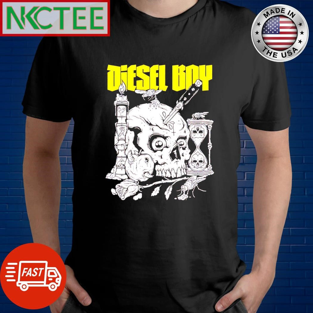 Nice Diesel Boy Skull Knife graphic shirt Unisex T-shirt, Sweatshirt, Hoodie, Long Sleeve Tee - T-Shirt, Sweatshirt, Hoodie